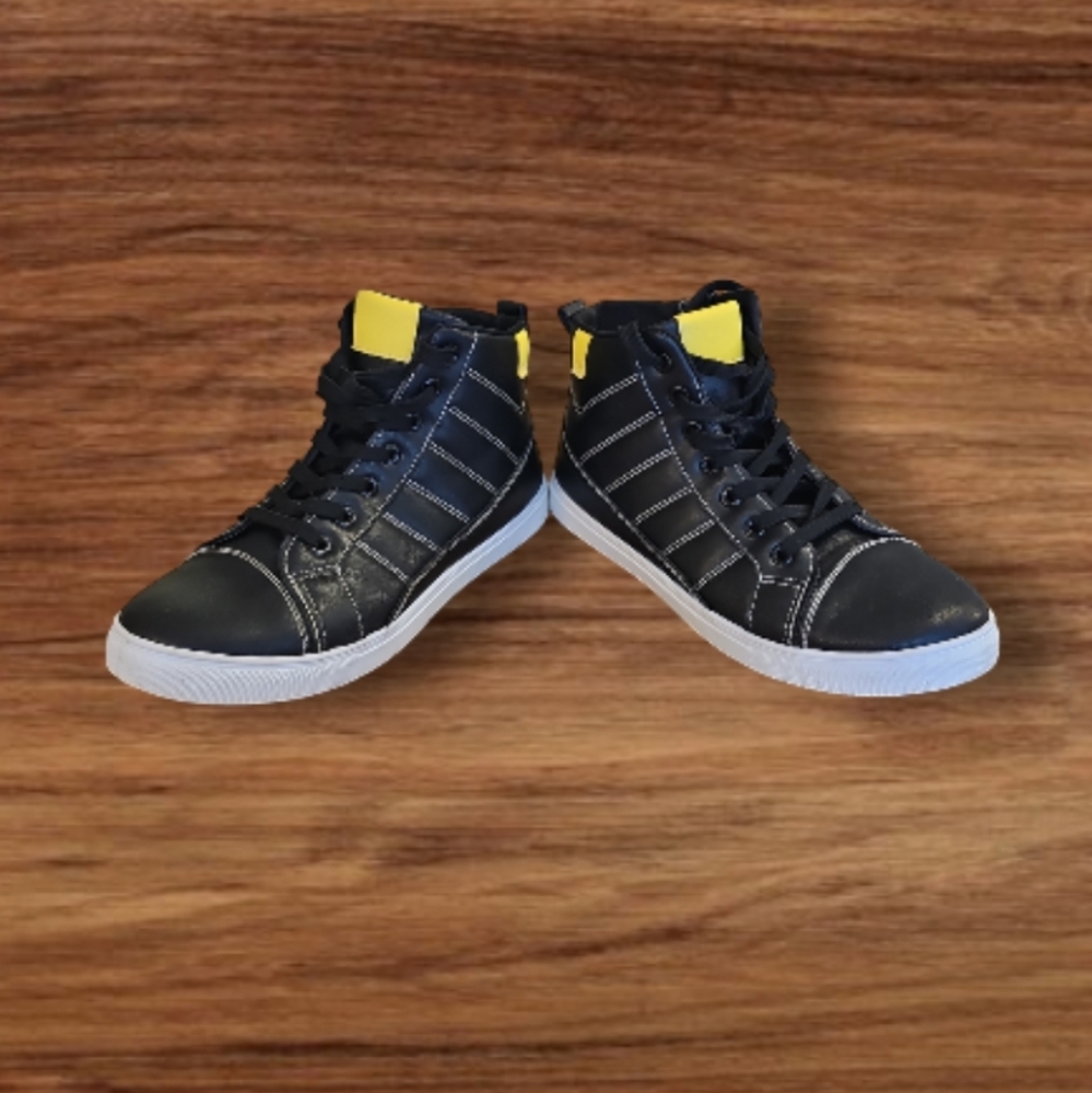 ZGR High Top Sneakers for Women Lace Up Leather Fashion Sneakers Ankle Boots - Picture 4 of 12